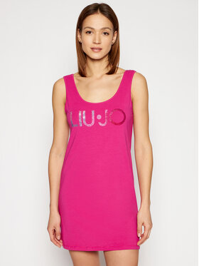 Liu Jo Beachwear Liu Jo Beachwear Sukienka letnia VA1060 J5003 Różowy Regular Fit