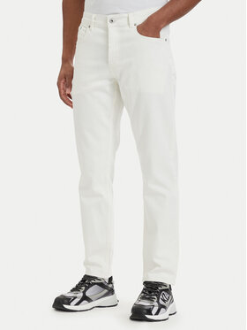 Karl Lagerfeld Jeans Karl Lagerfeld Jeans Blugi B2M10135 Alb Tapered Fit