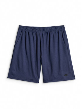 4F 4F Szorty sportowe ATHLETIC Granatowy Regular Fit