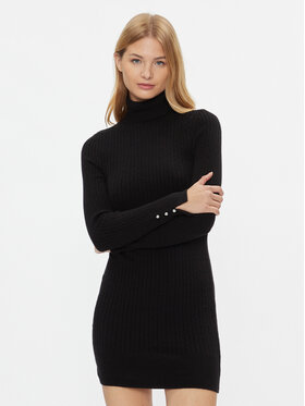 ONLY ONLY Úpletové šaty 15307641 Čierna Slim Fit