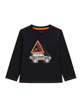 Guess Guess Блуза N6BI13 K5865 Черен Regular Fit