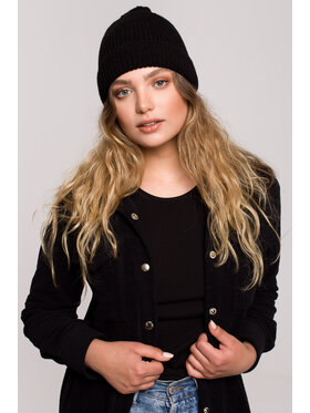 BeWear BeWear Sweter BK079 Czarny Modern Fit