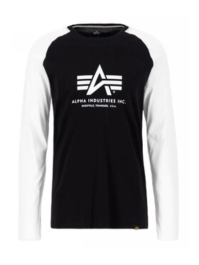Alpha Industries Alpha Industries Longsleeve AI.176531-95 Biały Regular Fit