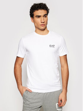 EA7 Emporio Armani EA7 Emporio Armani Tricou 8NPT52 PJM5Z 1100 Alb Regular Fit