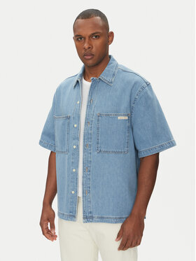 Calvin Klein Jeans Calvin Klein Jeans džínová košile Bowler J30J327512 Modrá Relaxed Fit