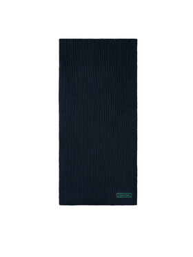 Calvin Klein Calvin Klein Šal Patch Chunky Rib Cotton Scarf LV04D8055G Tamnoplava