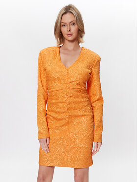 Gestuz Gestuz Cocktailkleid Maisie 10906936 Orange Slim Fit