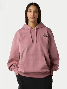 The North Face The North Face Sweatshirt Dome Flower NF0A8EGZ Rosa Regular Fit