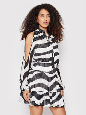 Babylon Babylon Každodenní šaty P_MF0522 Bílá Regular Fit