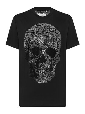 PHILIPP PLEIN PHILIPP PLEIN Tričko 22835 Čierna Regular Fit