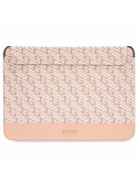 Guess Guess Etui na laptopa do 14 cal Różowy
