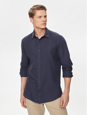 Only & Sons Only & Sons Košeľa Caiden 22012321 Tmavomodrá Slim Fit