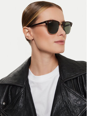 Ray-Ban Ray-Ban Слънчеви очила Clubmaster 0RB3016 990/58 Кафяв