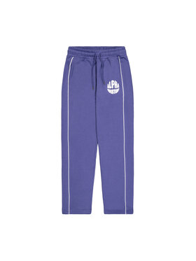 Alpha Industries Alpha Industries Joggery Logo Jogger Fioletowy Regular Fit