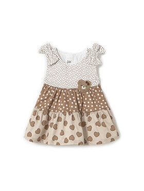 Mayoral Mayoral Sommerkleid 1868 Braun Regular Fit