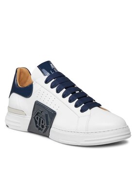 PHILIPP PLEIN PHILIPP PLEIN Sneakersy Lo-Top Sneakers FACS USC0474 PLE025N Biały