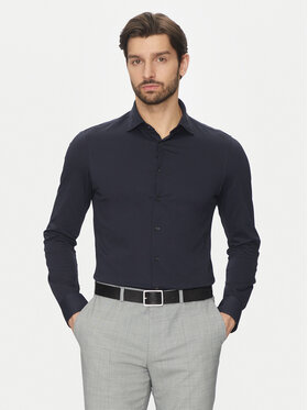 Michael Kors Michael Kors Camicia MD0MD91498 Blu scuro Slim Fit