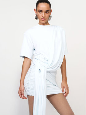 La Mania La Mania Abito da cocktail ANYA Celeste Basic Fit