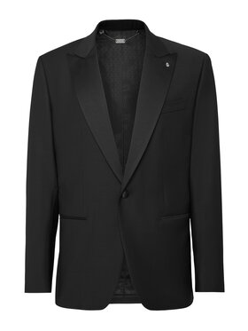 Billionaire Billionaire Marynarka 19591 Czarny Regular Fit