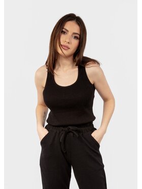 DKaren Sport DKaren Sport Top DK-K-B5 Czarny Classic Fit