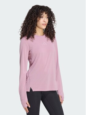 adidas adidas Koszulka techniczna 163627 Fioletowy Regular Fit