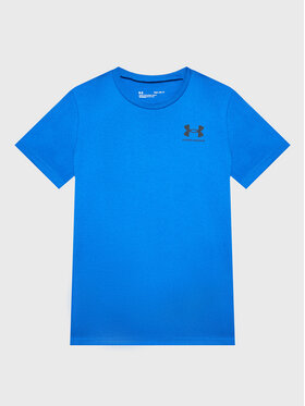 Under Armour Under Armour Тишърт Ua Sportstyle Left Chest 1363280 Син Regular Fit