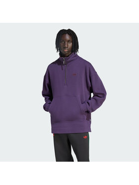 adidas adidas Bluza 159461 Fioletowy Loose Fit