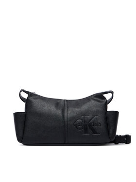 Calvin Klein Calvin Klein Дамска чанта Pockets Monologo Crossbody LV04F3687G Черен