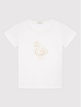 United Colors Of Benetton United Colors Of Benetton T-shirt 3I1XA1007 Bianco Regular Fit