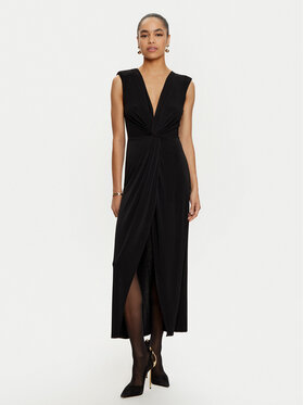 ViCOLO ViCOLO Rochie de seară US0029 Negru Regular Fit