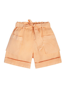 Guess Guess Szorty materiałowe J3GD03 WE8R0 Pomarańczowy Relaxed Fit