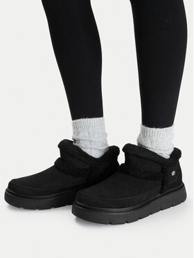 Skechers Skechers Sniega zābaki Bobs Keepsakes Lite - Winter Snug 114895 Melns