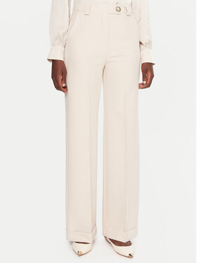 Maryley Maryley Stoffhose 25IB563/43LA Beige Regular Fit