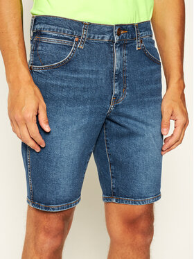 Wrangler Wrangler Szorty jeansowe 5 Pocket W14CT112E 112126628 Granatowy Regular Fit