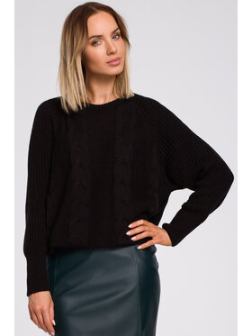 Made of Emotion Made of Emotion Sweter M554 Czarny