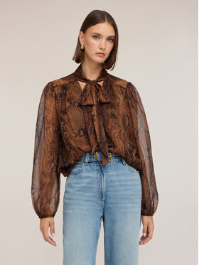 Motivi Motivi Blusa 2082W000855N0Z2 Marrone Regular Fit
