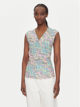 Morgan Morgan Top 251-DPOPPA Kolorowy Slim Fit