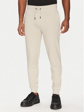 Guess Guess Pantaloni trening 2YB22 KAIJ1 Écru Regular Fit