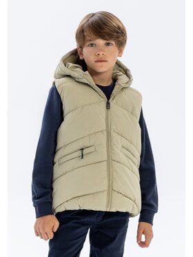 MINOTI MINOTI Kamizelka 19gilet48 Szary Regular Fit