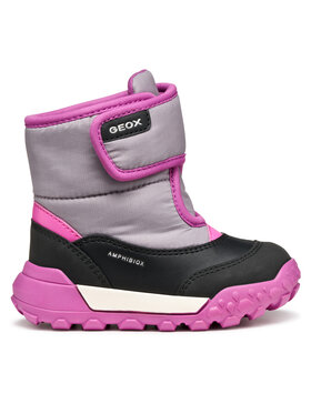 Geox Geox Sněhule B Trekkyup B Ab B566MA 054FU C0017 S Šedá