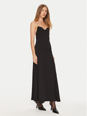 Eleh Eleh Õhtune kleit E00312 Must Regular Fit