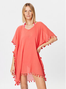 Seafolly Seafolly Пончо Beachedit 52162 Червен Regular Fit