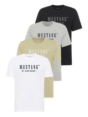 Mustang Mustang T-Shirt Style Alex Czarny Regular Fit