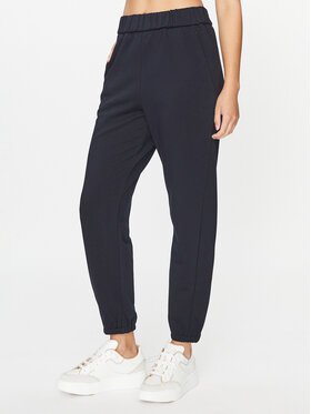Max Mara Leisure Max Mara Leisure Долнище анцуг Sasia 37860836 Тъмносин Relaxed Fit