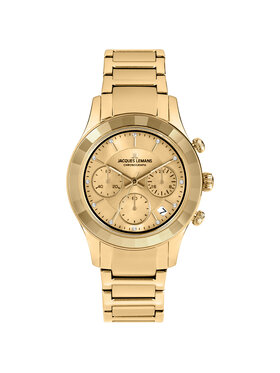 Jacques Lemans Jacques Lemans Zegarek 1-2151H Złoty