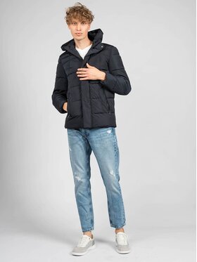 Geox Geox Μπουφάν μεταβατικό M0428C T2666 | Hilstone Σκούρο μπλε Regular Fit