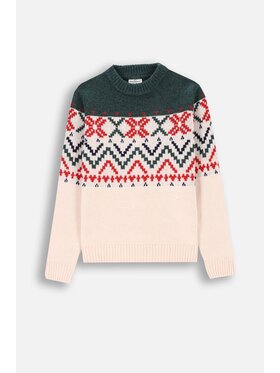 Coccodrillo Coccodrillo Sweter ZC4172101EJB-022 Kolorowy Regular Fit