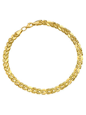 Fugart Fugart Bransoletka Bransoletka z żółtego złota FUG2-25-B00512-2 Złoty