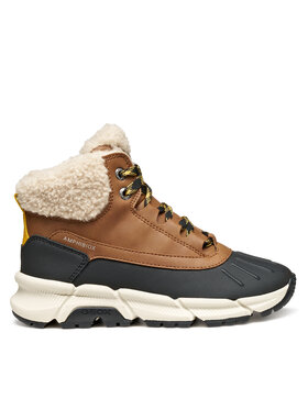 Geox Geox Schnürschuhe J Flexyper Plus J56LCB 0ME50 C0324 S Braun