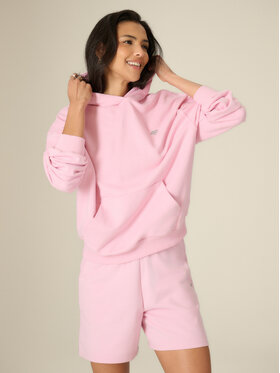 4F 4F Bluza ESSENTIAL 4 Różowy Loose Fit